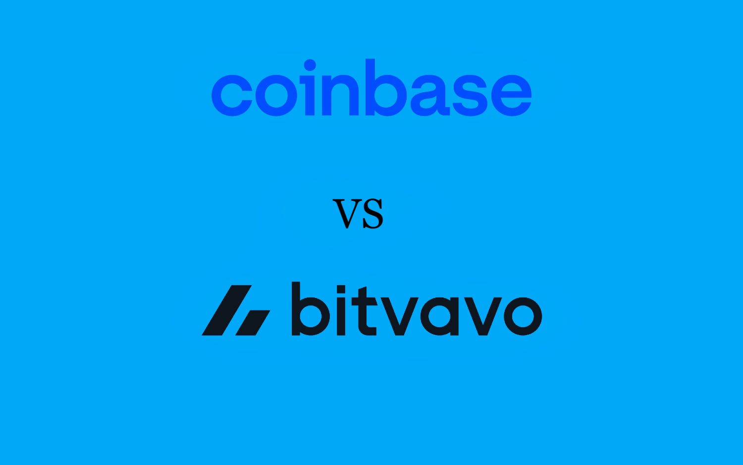 Bitcoinverket -  Coinbase VS Bitvavo